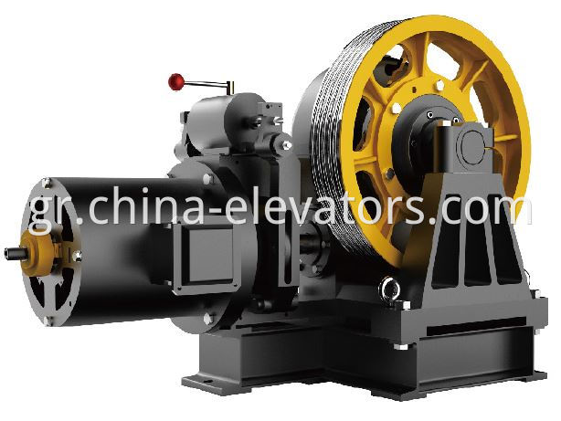 cargo elevator geared machine